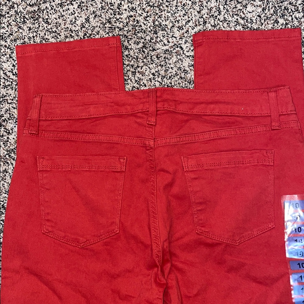 Bandolino Women's Straight Leg Burnt Orange Amy Jeans Size 10 | NWT - Picture 5 of 8